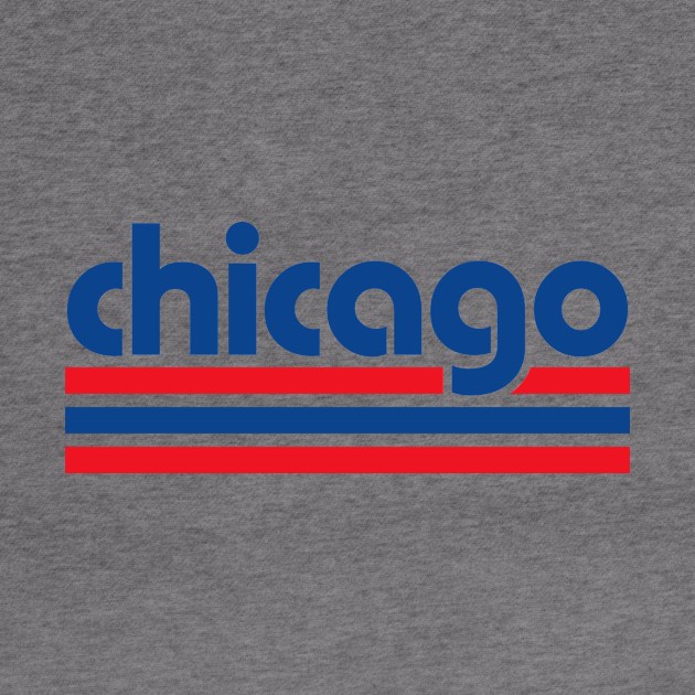 Retro Chicago Stripes by Now Boarding